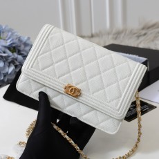 CHANEL 샤넬 Leboy Woc 체인 미니 백