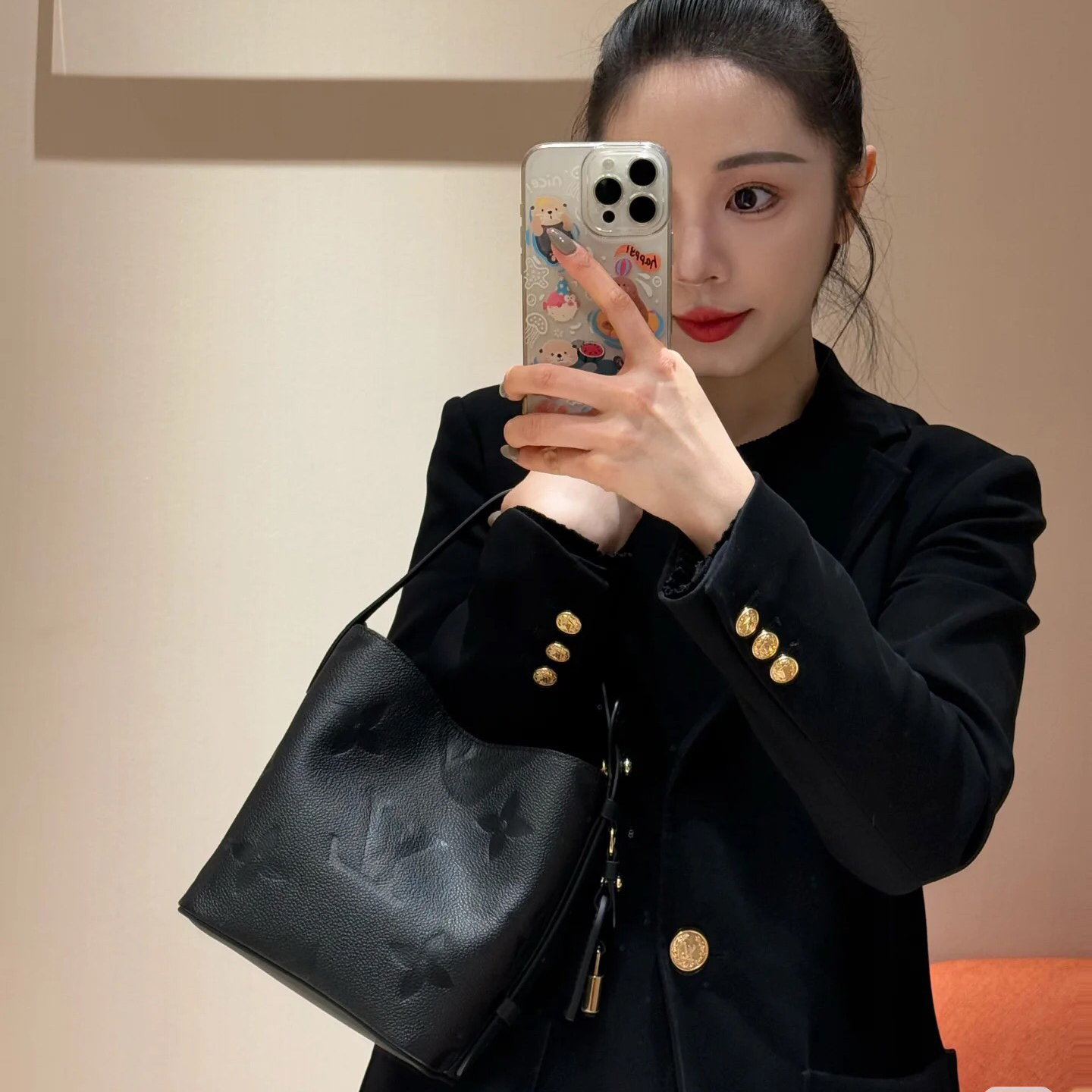 LOUIS VUITTON 루이비통 Monogram Empreinte M13480