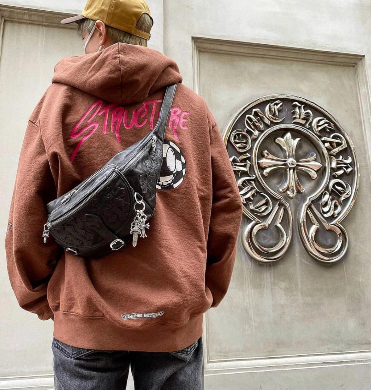 CHROME HEARTS 크롬하츠 힙색 K053