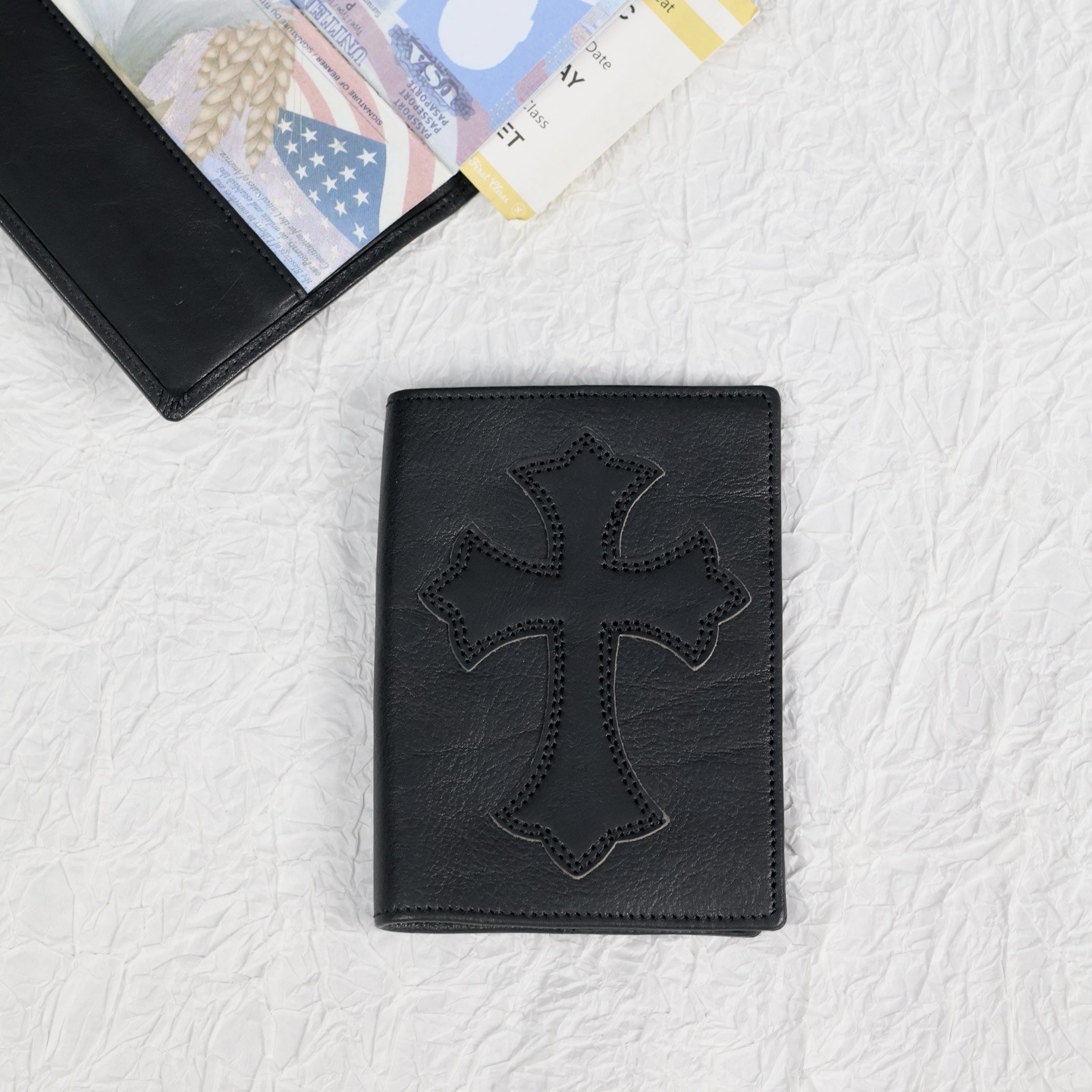 CHROME HEARTS 크롬하츠 여권지갑 (송아지가죽) #25922133