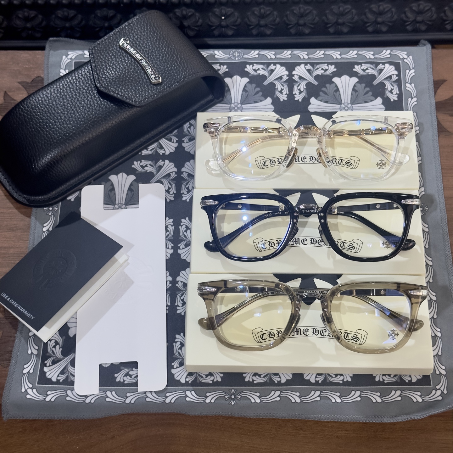 CHROME HEARTS 크롬하츠 타이탄슬리버 TITANASLUVR 안경 #25971757