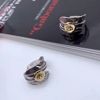 GORO’S 고로스 925실버 깃털 반지 #2510211741