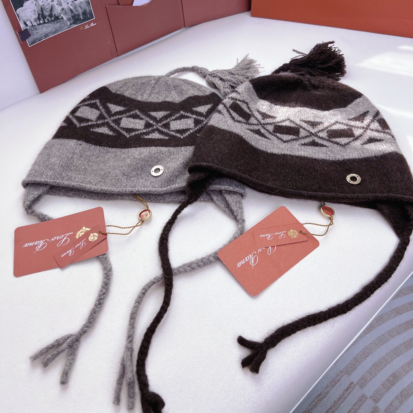 LORO PIANA 로로피아나 니트 모자 #2510221726