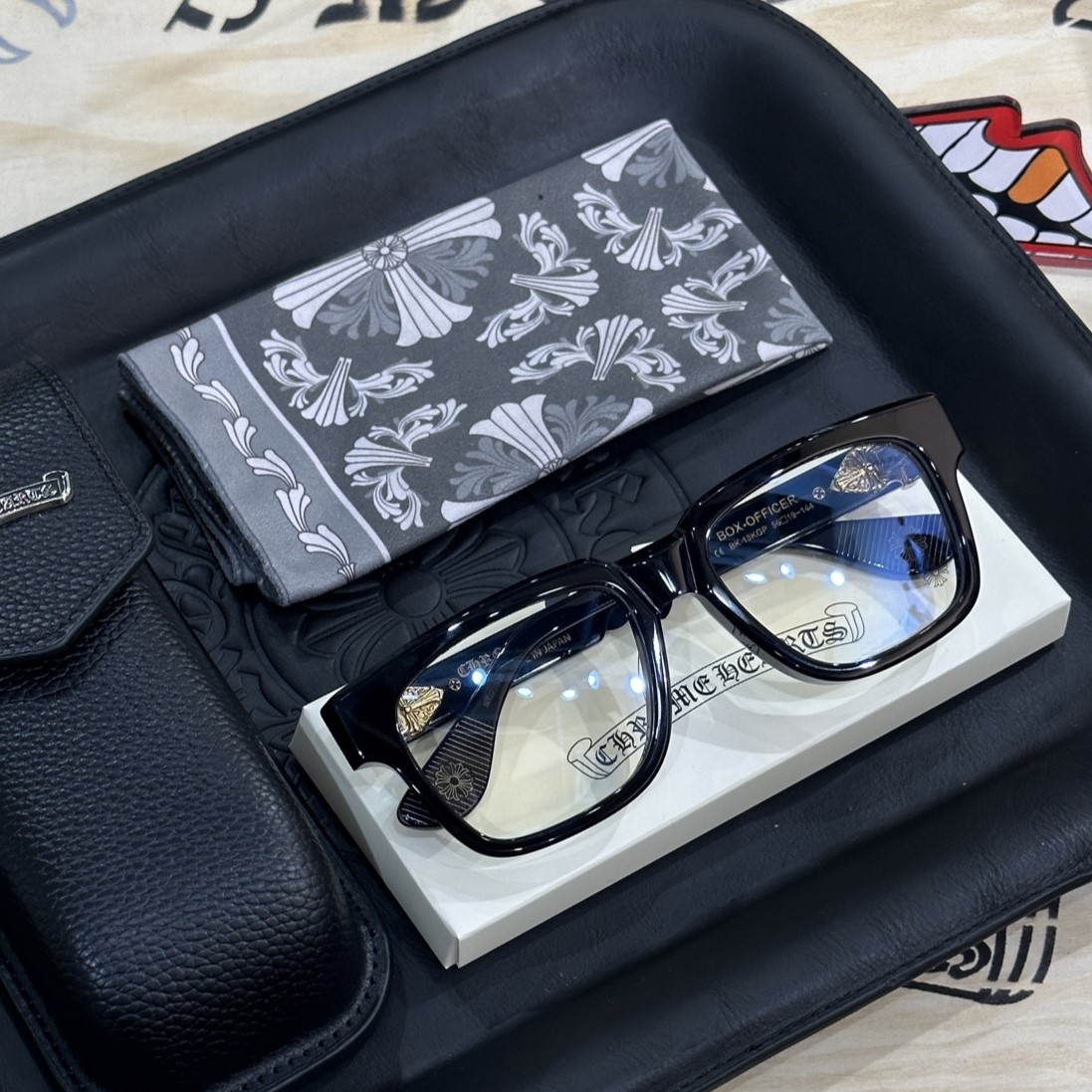 CHROME HEARTS 크롬하츠 안경 박스 오피서 BOX-OFFICER #14525123