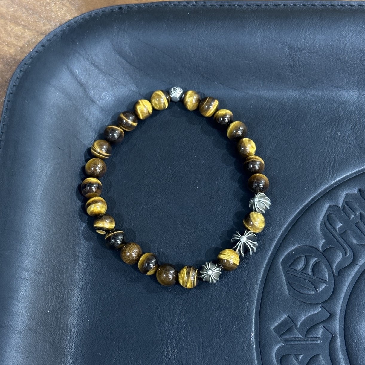 CHROME HEARTS 크롬하츠 타이거즈아이 팔찌 #18175123