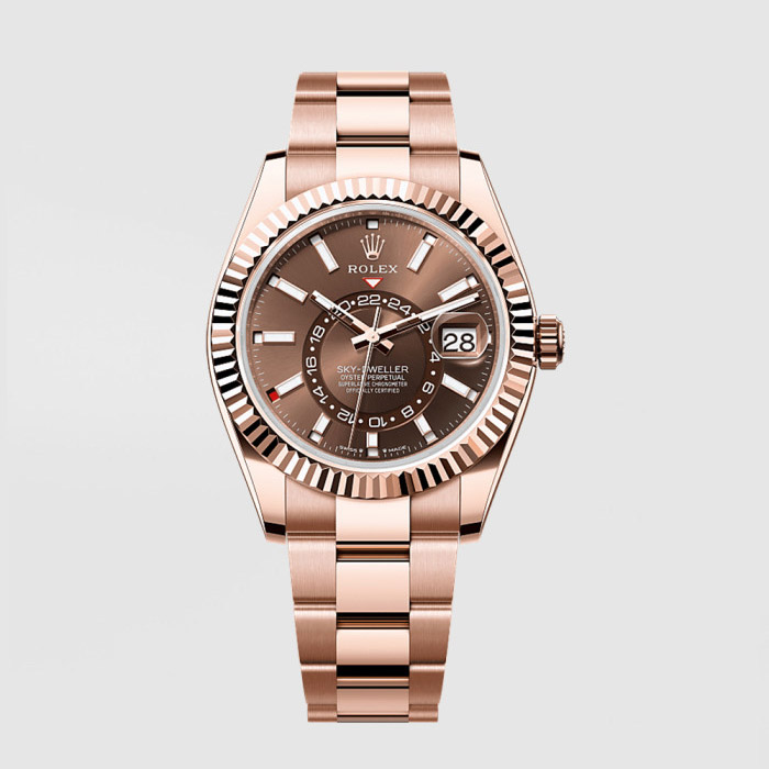 [프리미엄] ROLEX 롤렉스 스카이 드웰러 SKY-DWELLER 로즈골드 42mm 336935