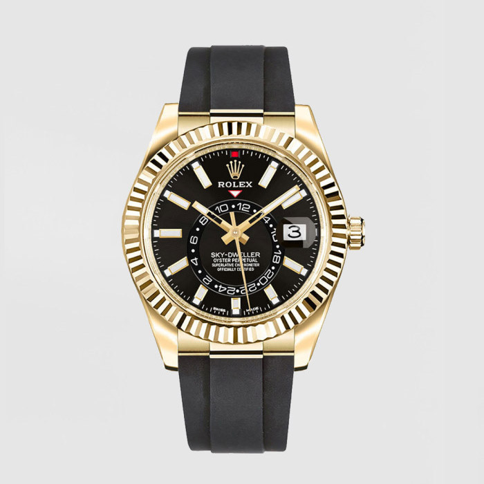 [프리미엄] ROLEX 롤렉스 스카이 드웰러 SKY-DWELLER 실버 42mm 336238