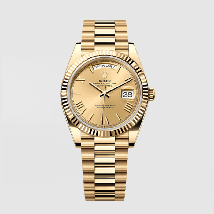 [프리미엄] ROLEX 롤렉스 데이데이트 Day-Date 40mm 골드 228238