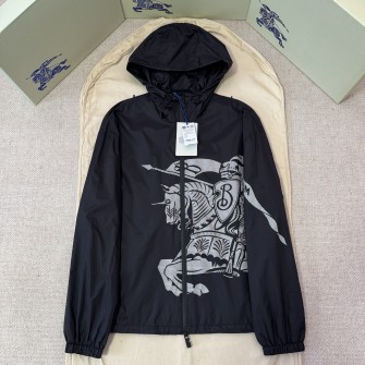 BURBERY 버버리 그래픽 코튼 경량 후드자켓 #17416113