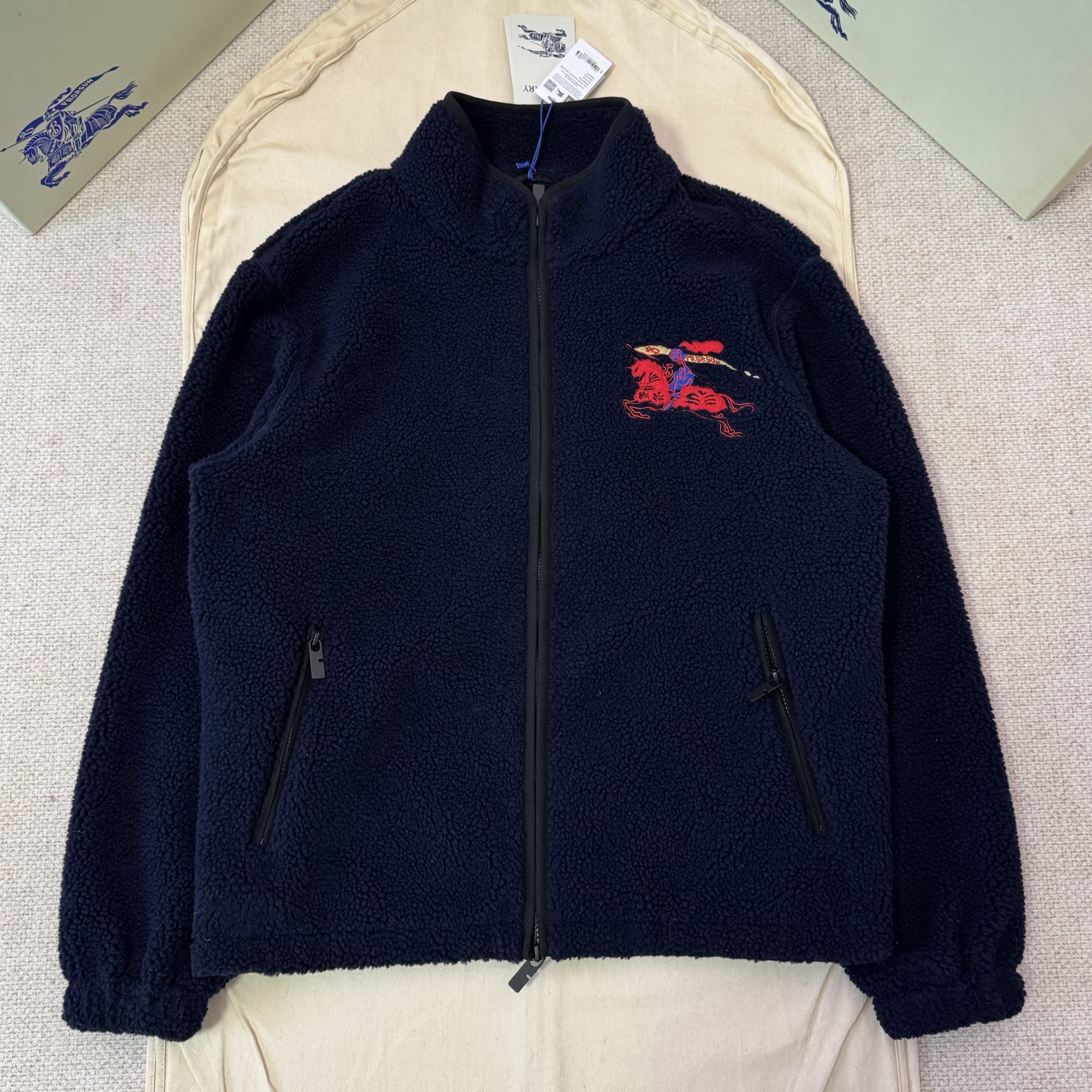 BURBERY 버버리 캐시미어 브렌드 플리스 자켓 #17516113