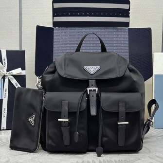 PRADA 프라다 나일론 벨라 포코노 백팩 30cm (5칼라) 1BZ811