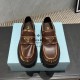 PRADA 프라다 레더 로퍼 #16116119