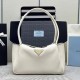 PRADA 프라다 삼각로고 레더 미디엄 토트백 28cm (4칼라) 1BA444