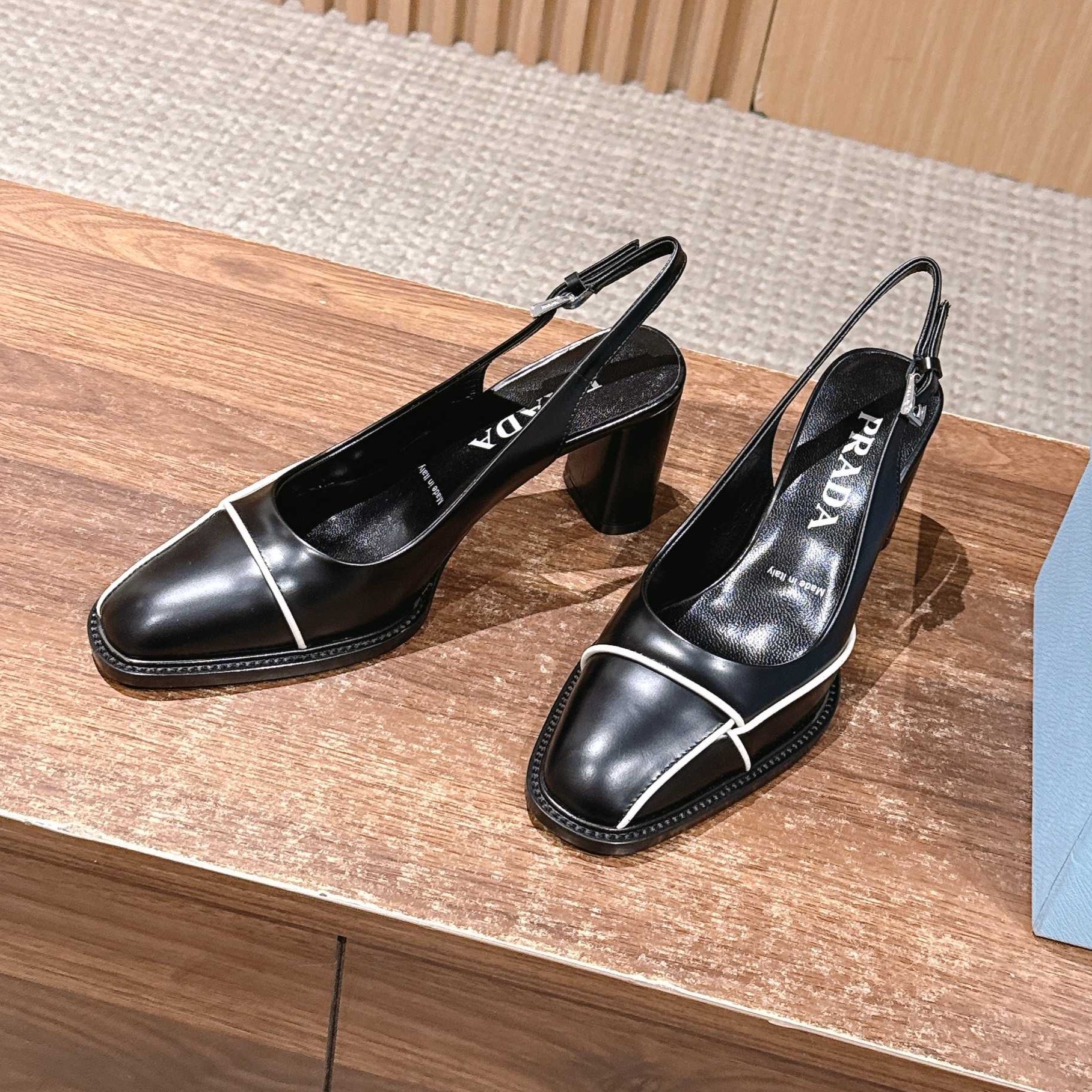 PRADA 프라다 신발 슬링백 펌프스 #21456119