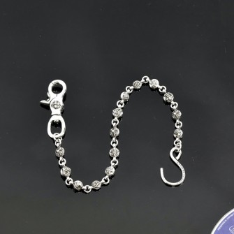 CHROME HEARTS 크롬하츠 백참(백꾸) 백장식 37cm L041 (925실버)