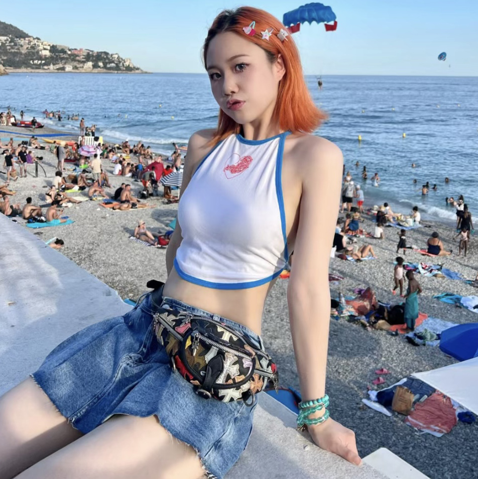 CHROME HEARTS 크롬하츠 힙색 미니 32cm K053-2