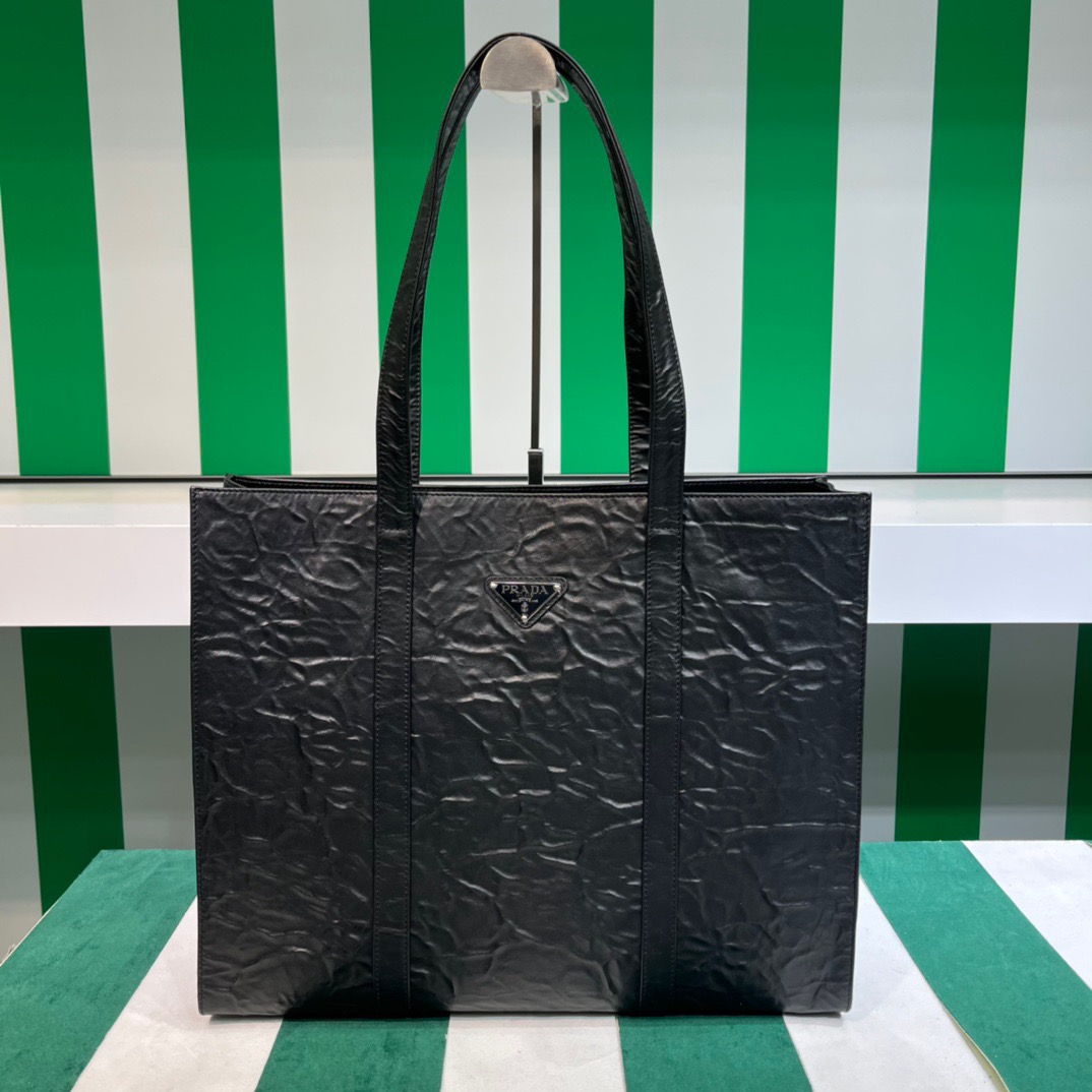 PRADA 프라다 앤티크 나파 레더 토트백 슬레이트 소가죽 (5칼라) 1BG460