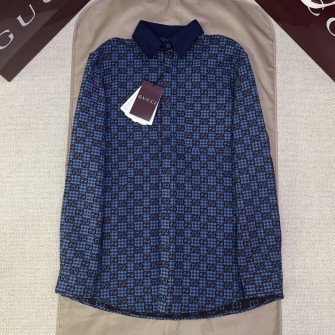 GUCCI 구찌 Vichy GG 자카드 셔츠 #1766225