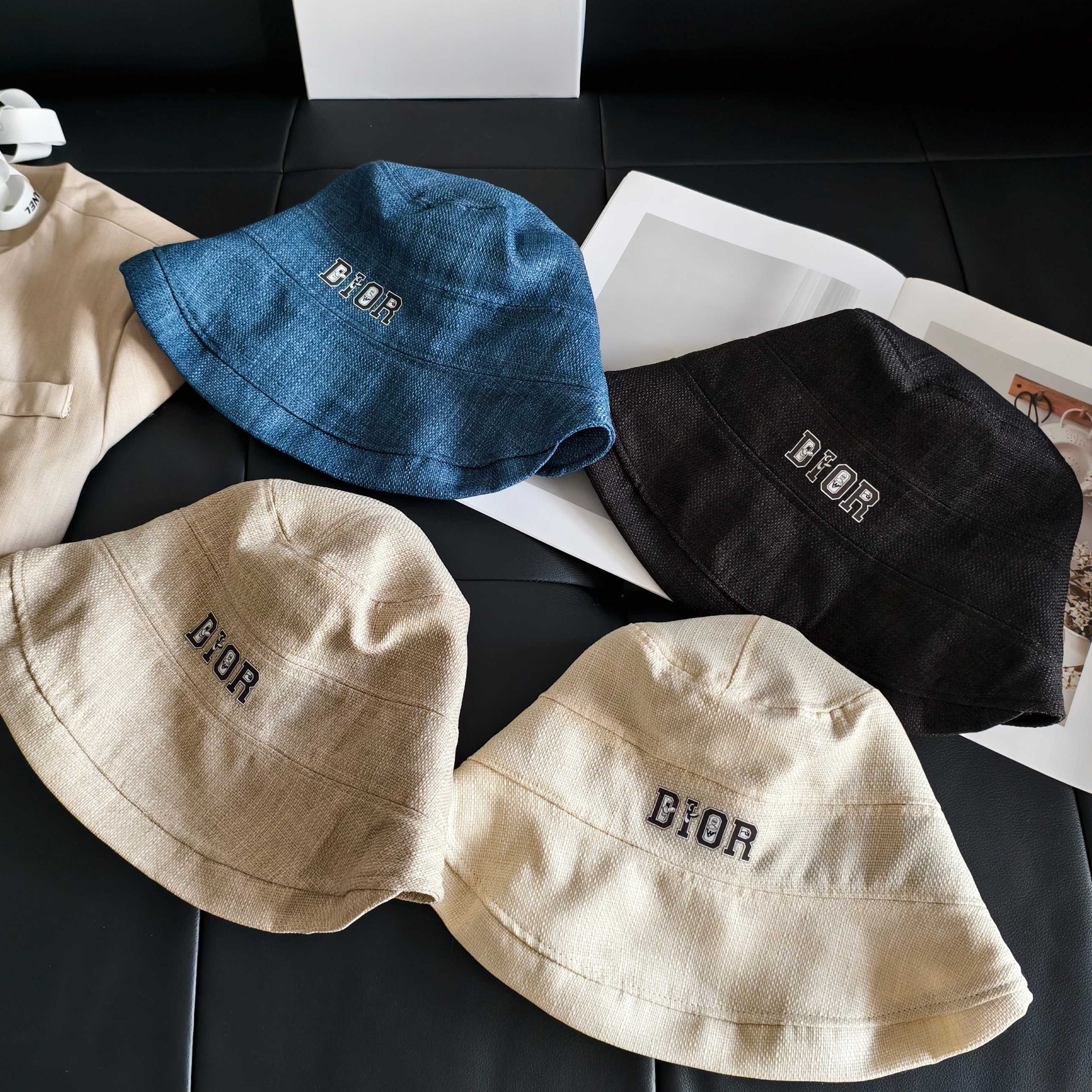 DIOR 디올 면마 버킷햇 #17586312