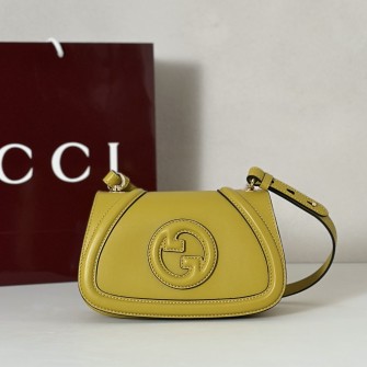 GUCCI 구찌 블론디 미니 숄더백 21.5cm 올가죽 (5칼러) #815700