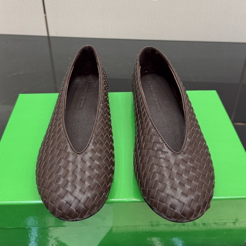BOTTEGA VENETA 보테가베네타 로사 발레리나 플랫 슈즈 #2140642