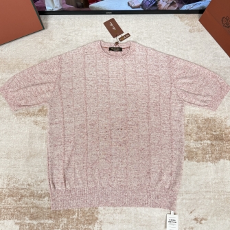 LORO PIANA 로로피아나 토리 크루넥 반팔 #14516414