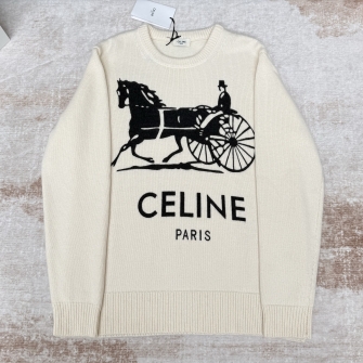 CELINE 셀린느 캐시미어 크루넥 스웨터 (CREWNECK SWEATER IN CASHMERE)  RY0SV1261.01W1