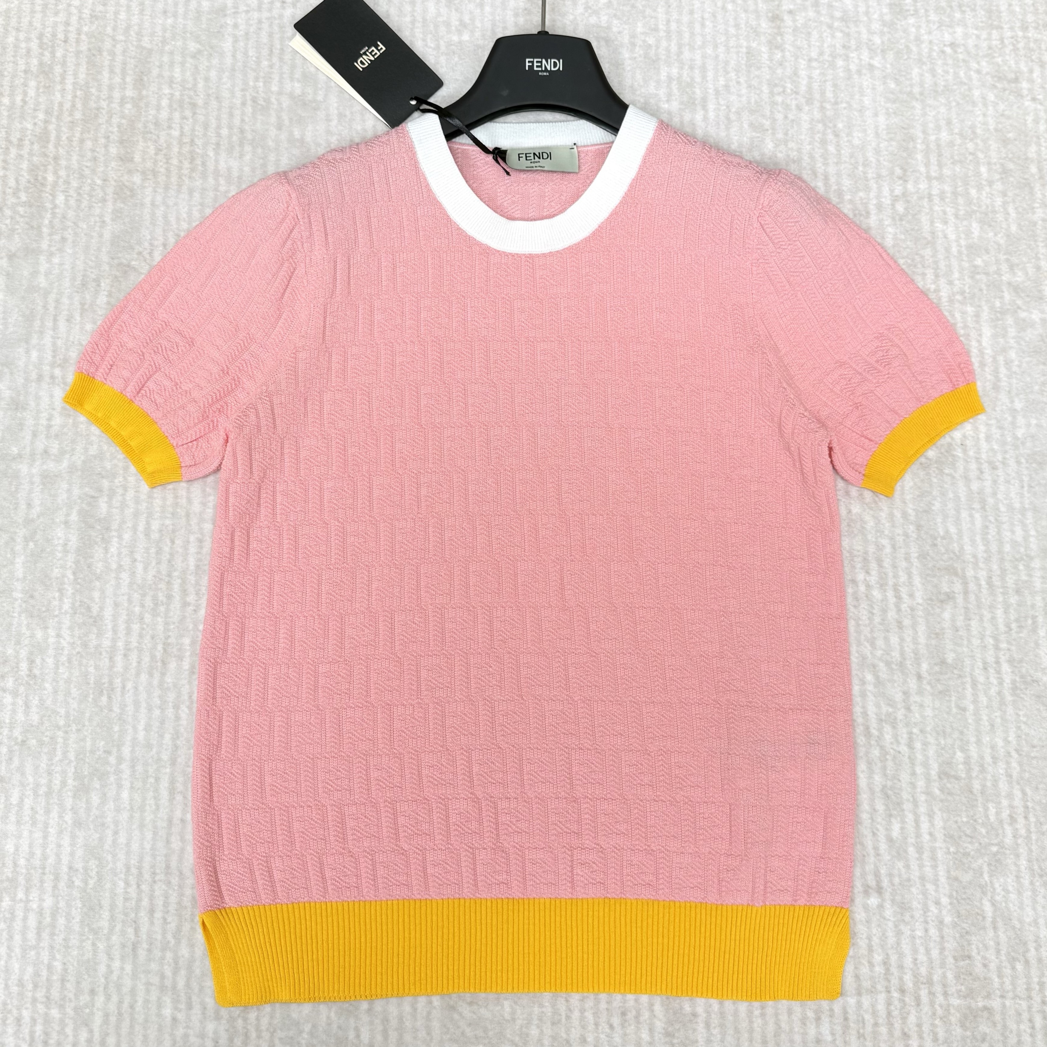 FENDI 펜디 스웨터 코튼 멀티 컬러 #18346419