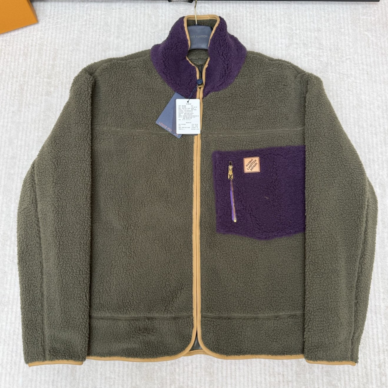 LOUIS VUITTON 루이비통 시어링 재킷 1AJVK1