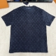 LOUIS VUITTON 루이비통 모노그램 프렌치 테리 티셔츠 1AHWBC