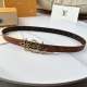LOUIS VUITTON 루이비통 플라워그램 30mm 리버서블 벨트 M8687V