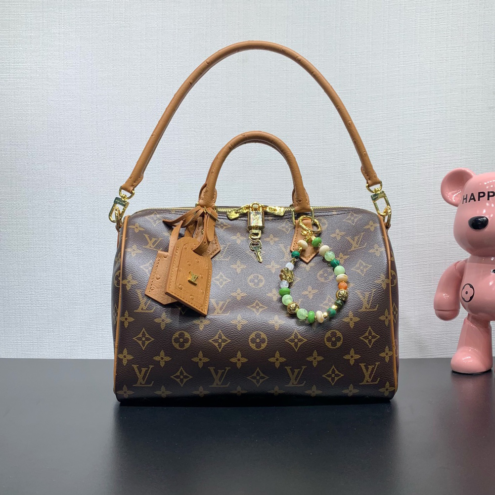 LOUIS VUITTON 루이비통 스피디 소프트 30 보호 (타조가죽) N87212
