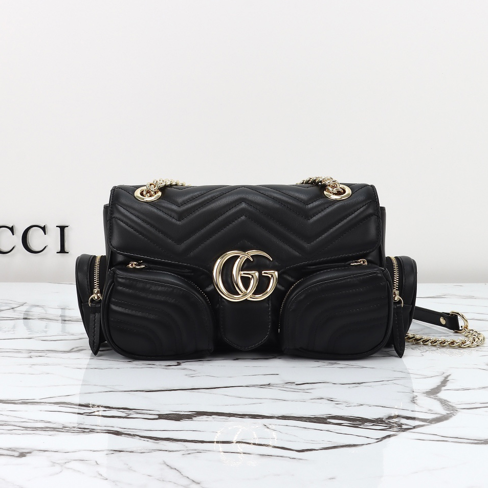 GUCCI 구찌 GG 마몽 스몰 멀티 포켓백 795228