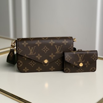 LOUIS VUITTON 루이비통 펠리시 스트랩 & 고 M80091